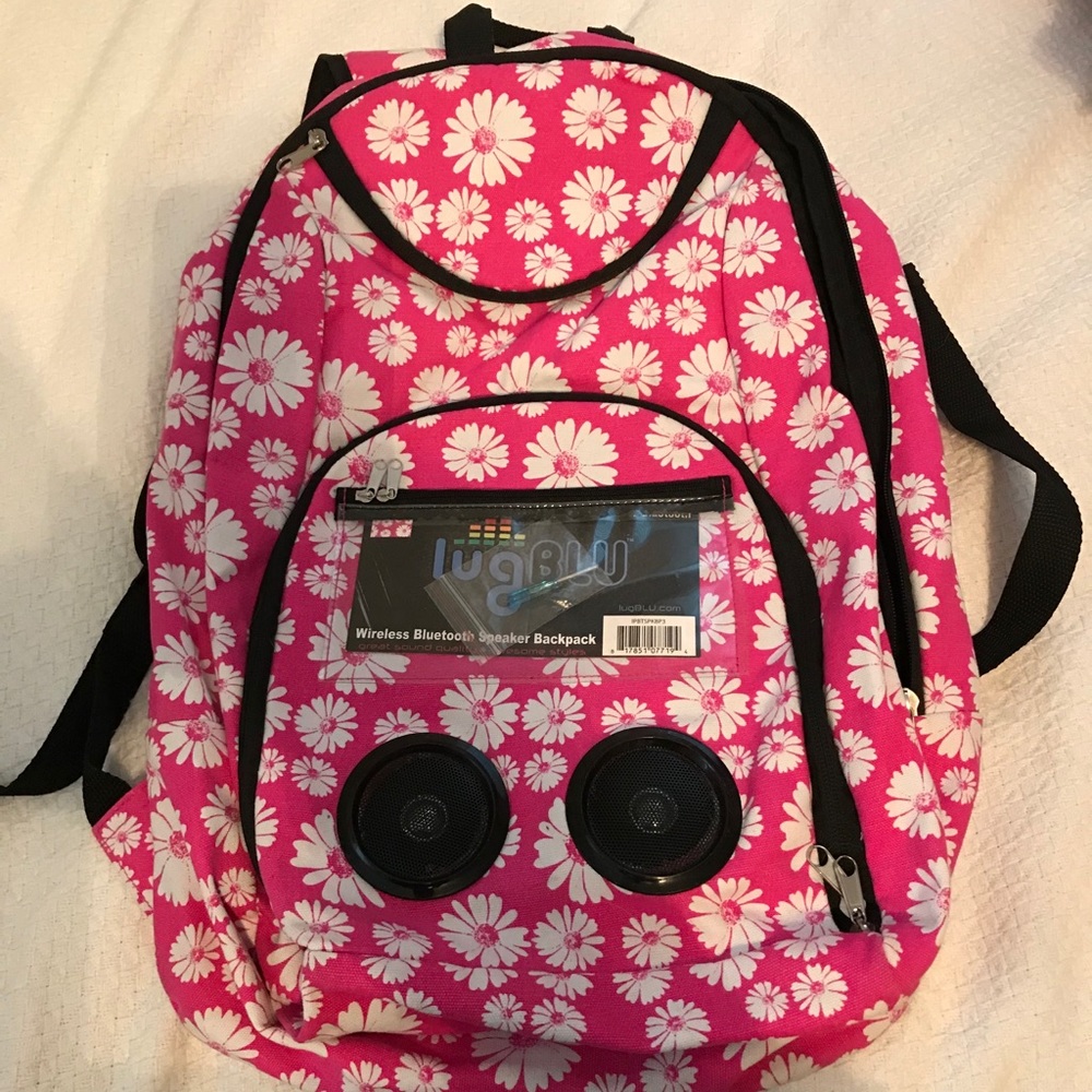 lugBLU Wireless Bluetooth Speaker Backpack